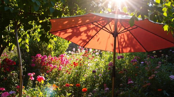 Les avantages du parasol déporté pour votre jardin