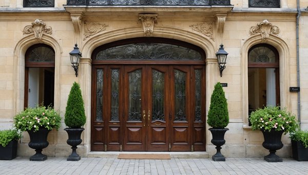 Le portail français : personnalisez votre entrée avec style